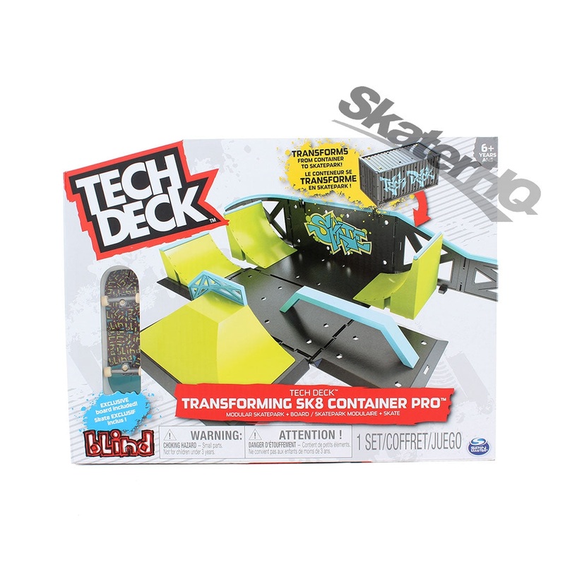 Tech Deck Transforming SK8 Container PRO Set
