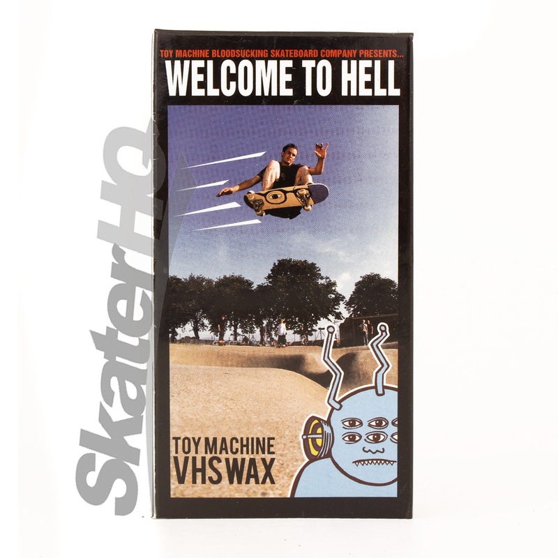 Toy Machine Welcome to Hell VHS Wax - Black