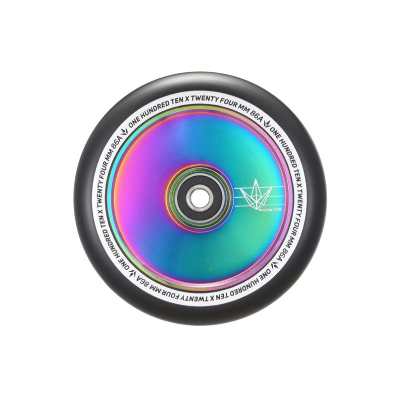 Envy Hollow Core 110mm Wheel - Black/Oil Slick