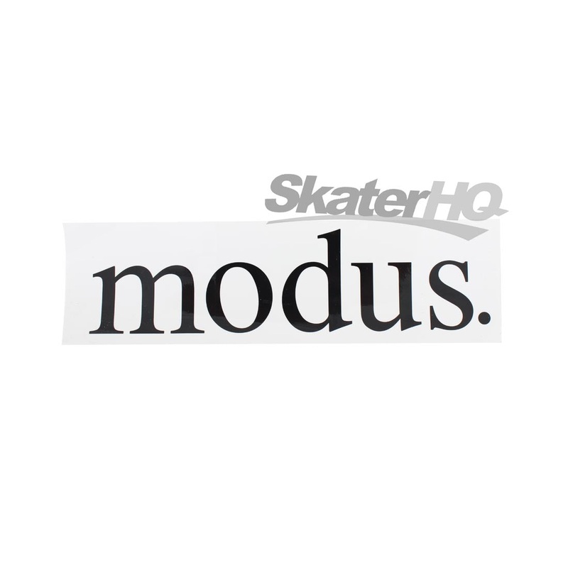 Modus Logo Ramp Sticker M - White