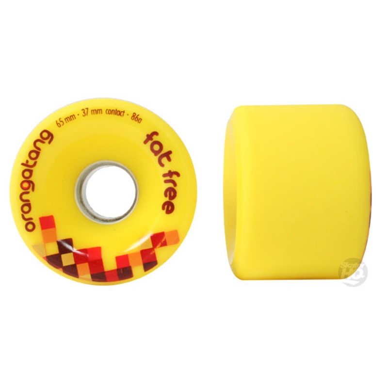 Orangatang Fat Free 65mm/86A - Ylw