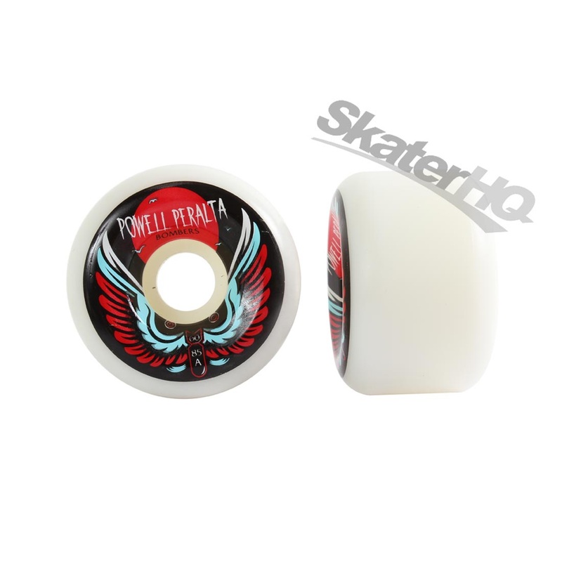 Powell Peralta Bombers III 60mm 85a - White