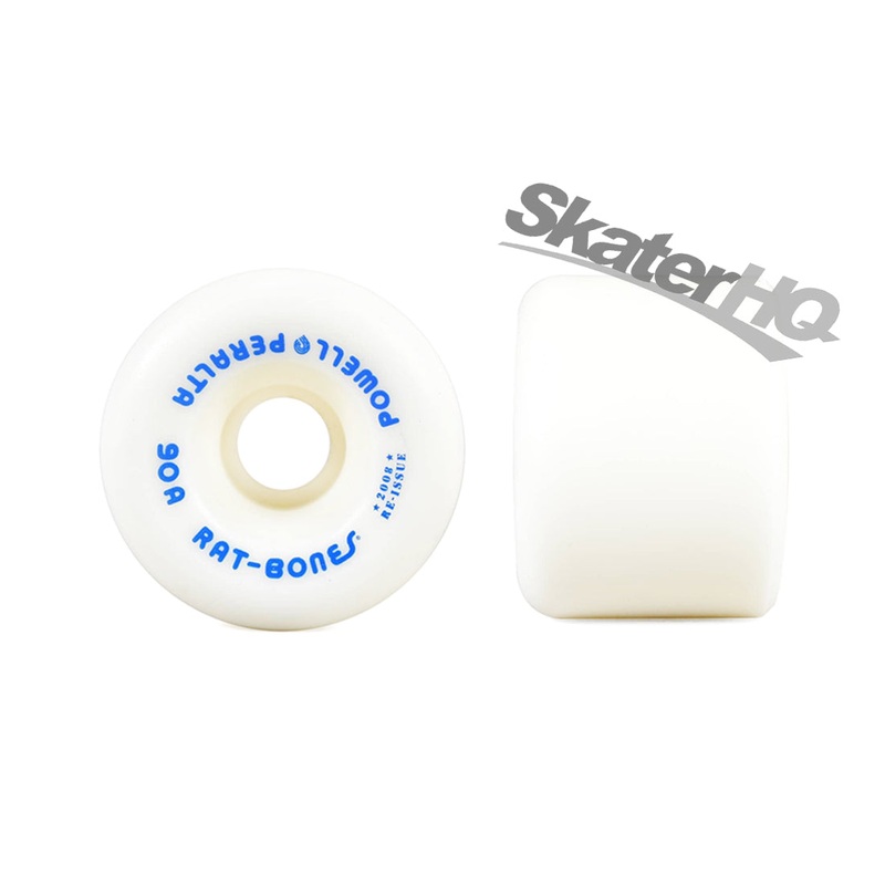 Powell Peralta Rat Bones 60mm 90a Reissue 4pk - White