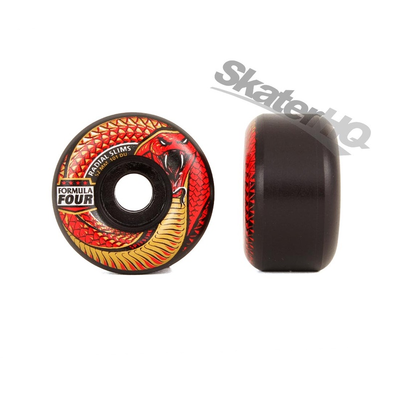 Spitfire Formula Four Night Crawler 101A Radial Slims 52mm