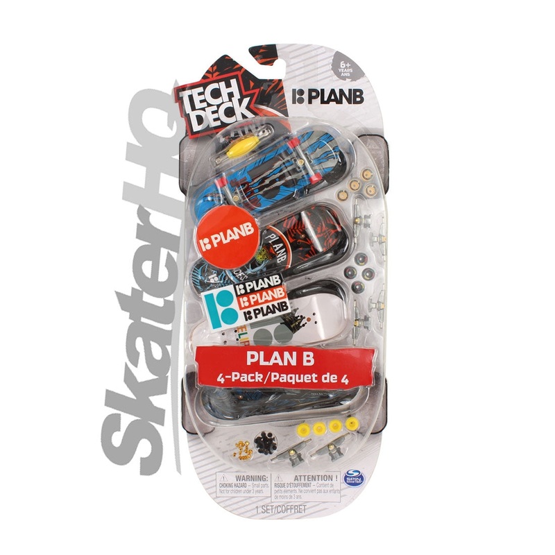 Tech Deck 4pk - Plan B