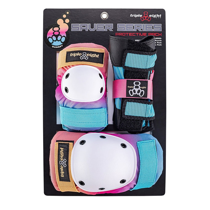 Triple 8 Saver Series Tri-Pack - Sunset - Junior