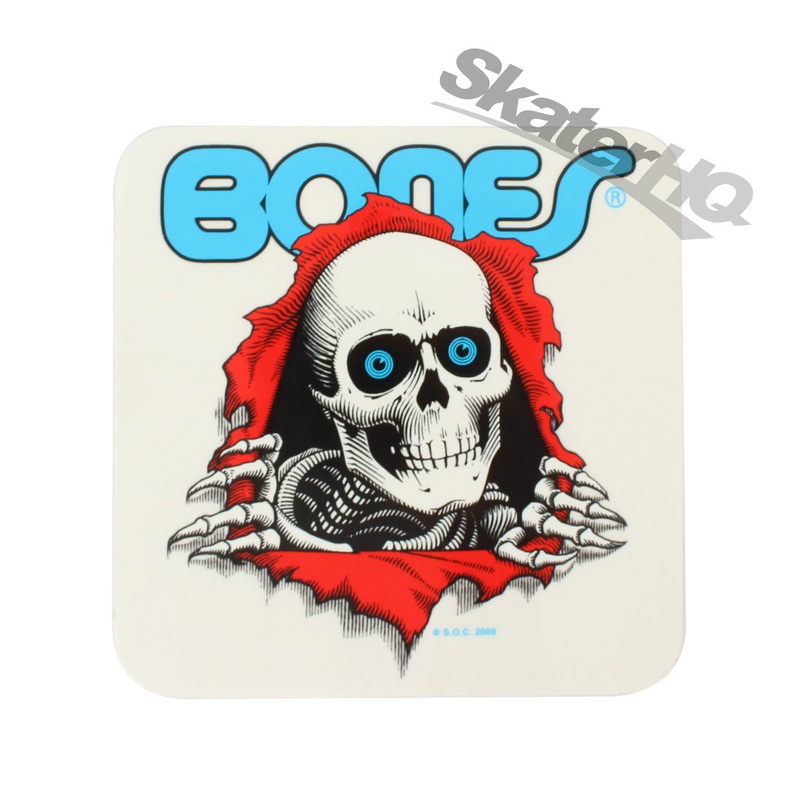 Bones PP Ripper Bumper Sticker - Clear