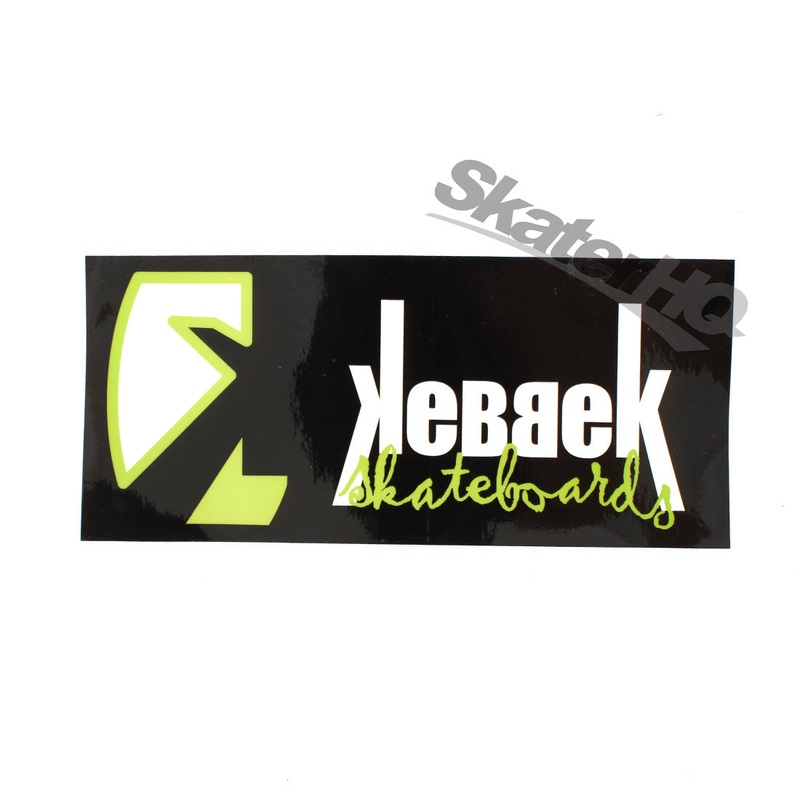 Kebbek CE Logo Sticker - Black