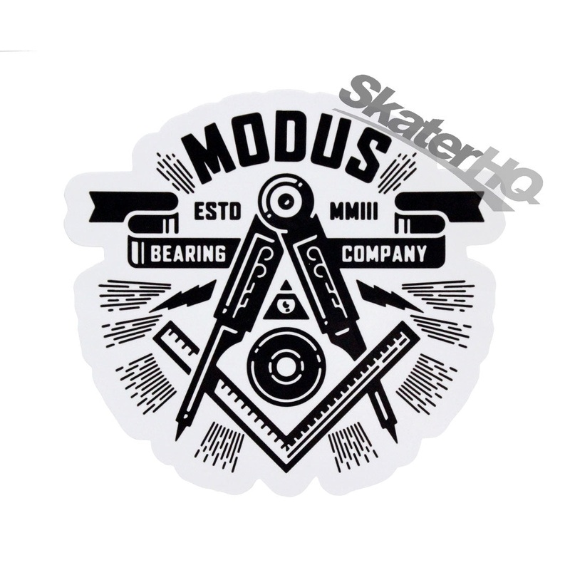 Modus Rule Divider Sticker - White/Black