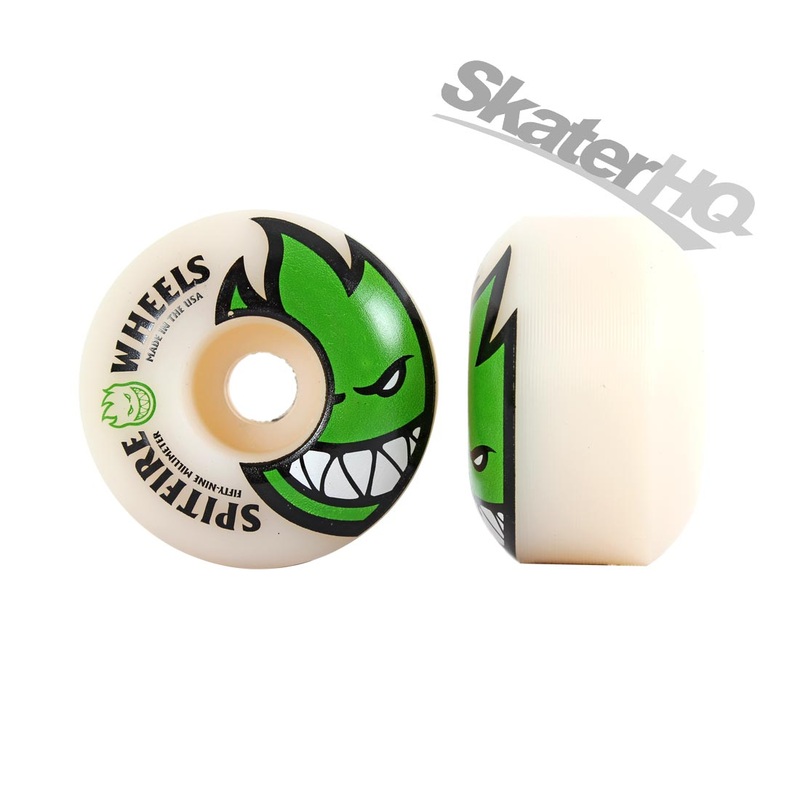 Spitfire Bighead 59mm/99A - White/Green