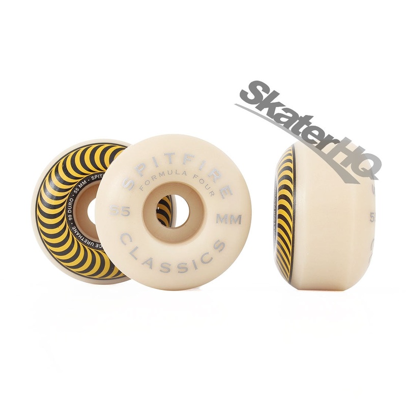 Spitfire Form Four 55mm 99A Classic Swirl - Yellow