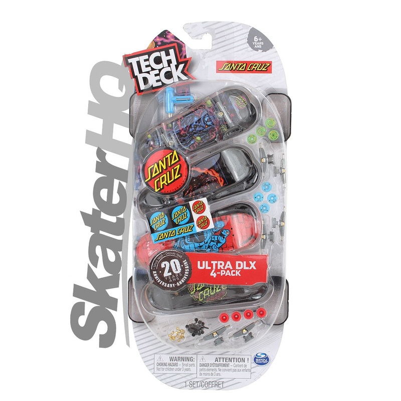 Tech Deck 4pk Ultra DLX - Santa Cruz