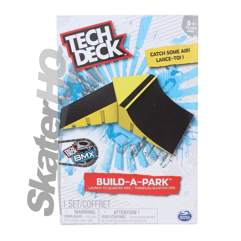 Tech Deck Ramp - Quarter Pipe Set