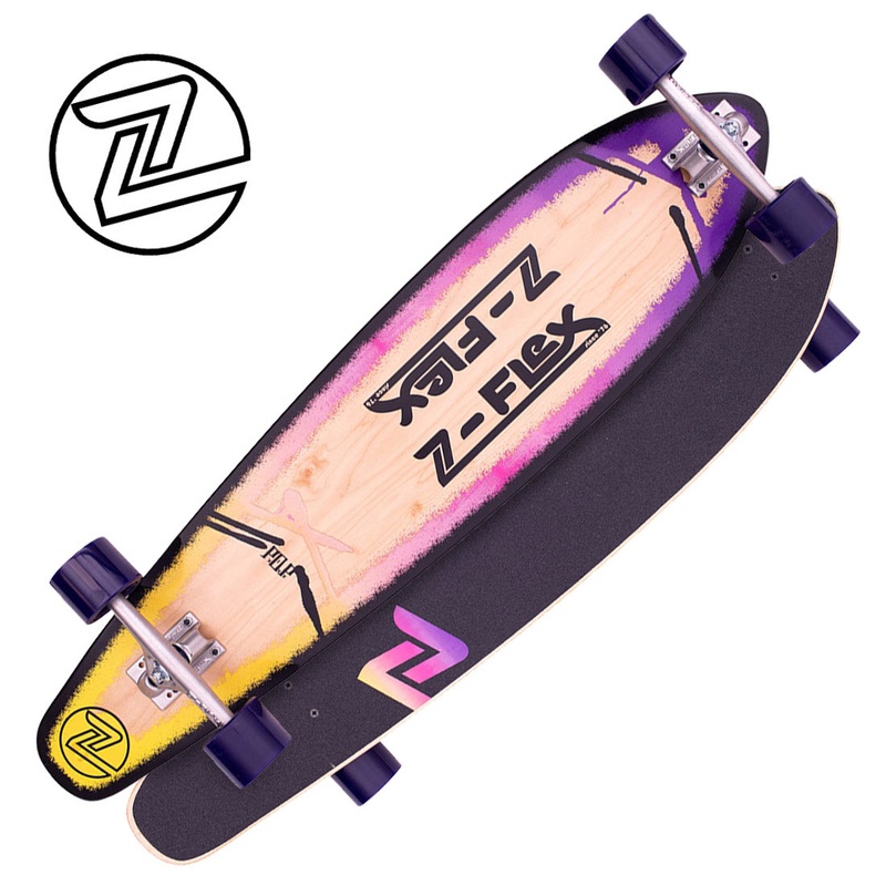 Z-Flex POP 39.5 Roundtail Complete - Purple Fade