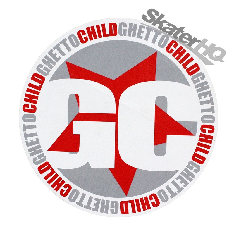 Ghetto Child CE Logo XL Sticker