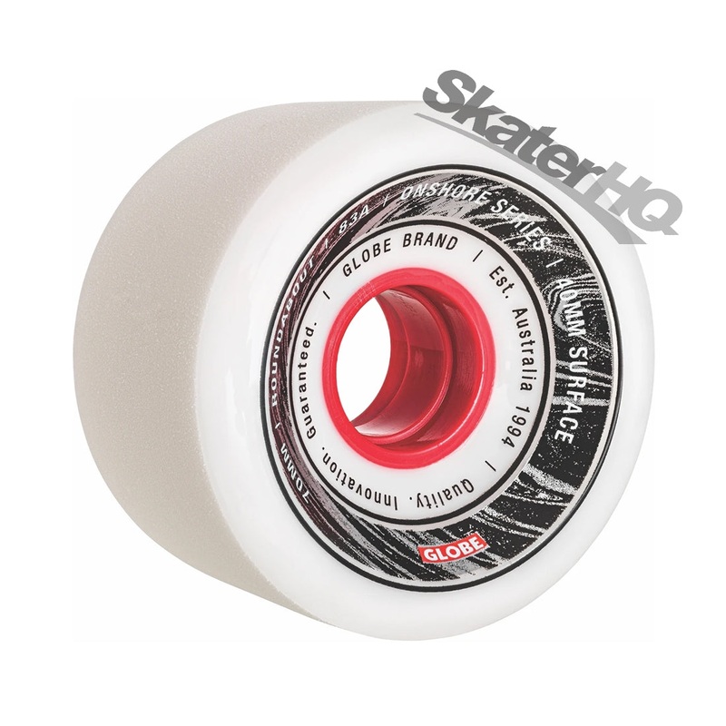Globe Roundabout Onshore 70mm/83a - White/Red