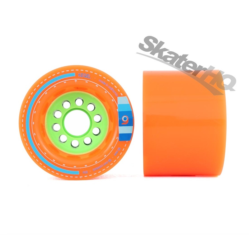 Orangatang Kegel 80mm/80A 4pk - Orange