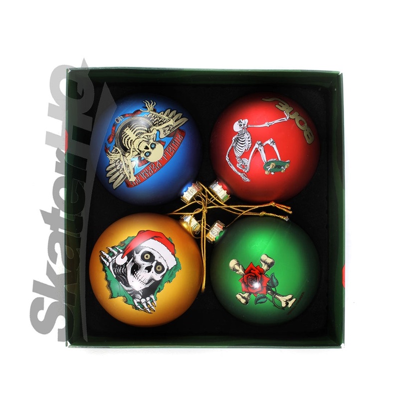 Powell Peralta Holiday Ornaments 4pk