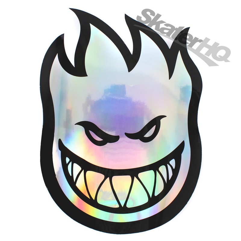 Spitfire Bighead Fill Sticker XL - Prism/Black