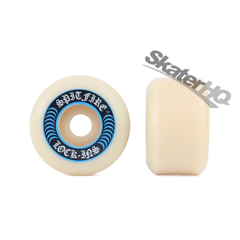 Spitfire Form Four 52mm 99A Lock-Ins - Blue