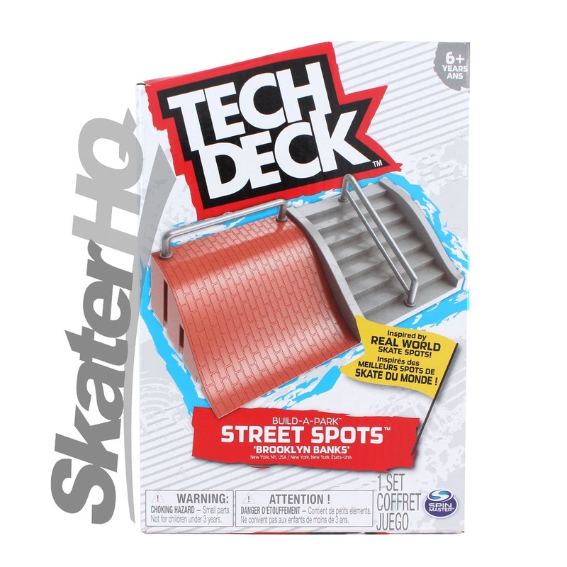 Tech Deck Street Spots Set - Brooklyn Banks