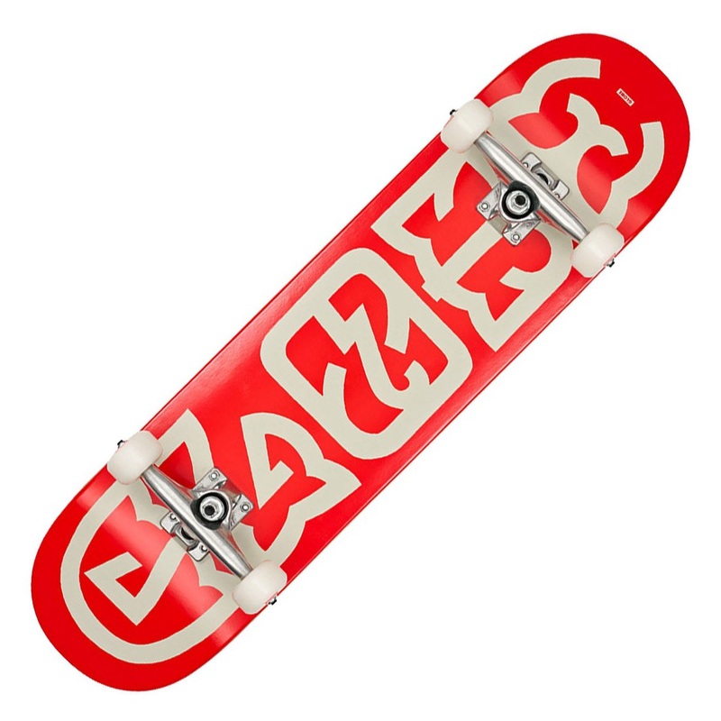 Globe G0 Heyman 8.0 Complete - Red/Off White