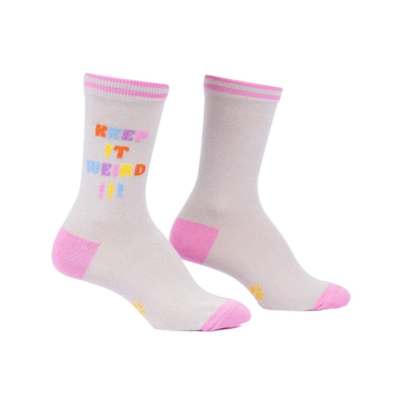 Sock It To Me - Adult Crew - Keep it Weird!