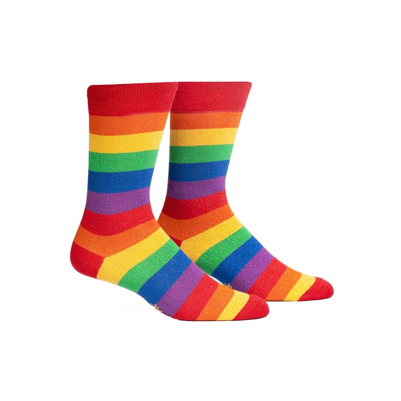 Sock It To Me - Adult Crew - March With Pride