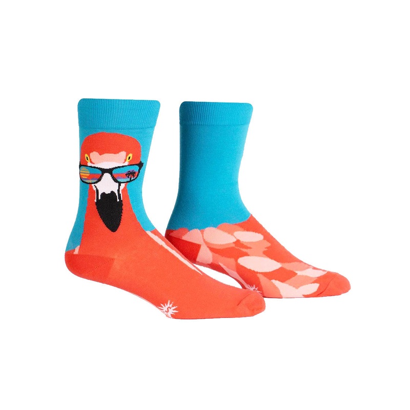 Sock It To Me - Adult Crew - Ready To Flamingle