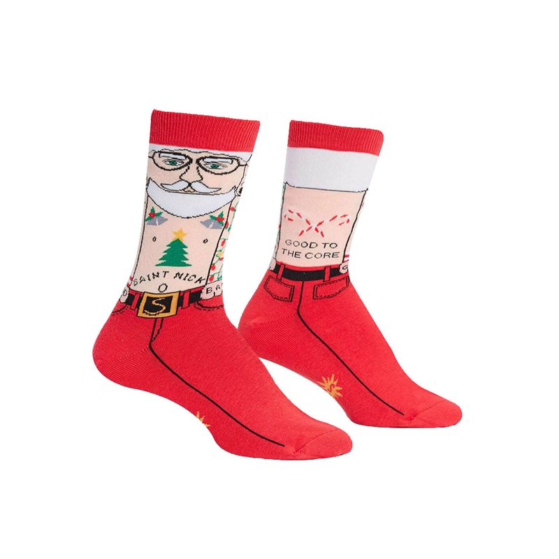 Sock It To Me - Adult Crew - Saint Nick