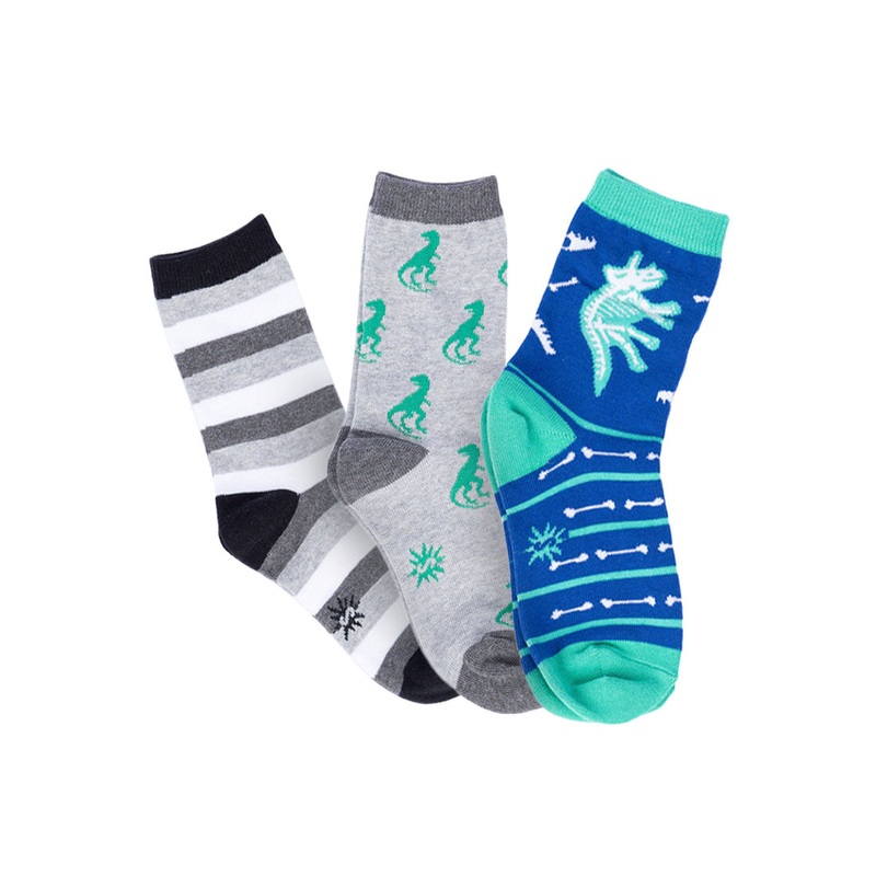 Sock It To Me - Kids Crew 3pk - Arch-eology