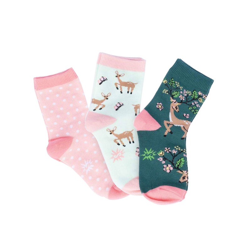 Sock It To Me - Kids Crew 3pk - Spring Awakening