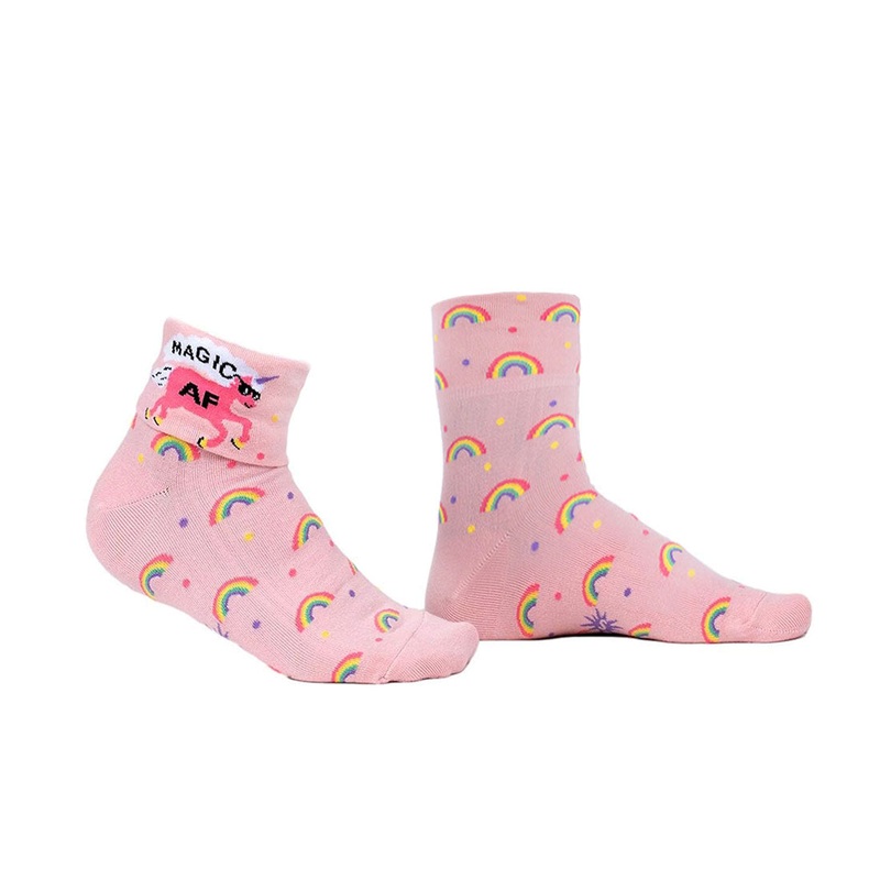 Sock It To Me - Turn Cuff Crew - Magic AF