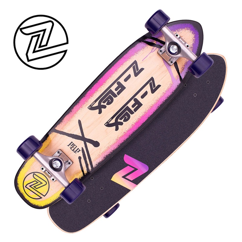 Z-Flex POP 27 Cruiser Complete - Purple Fade