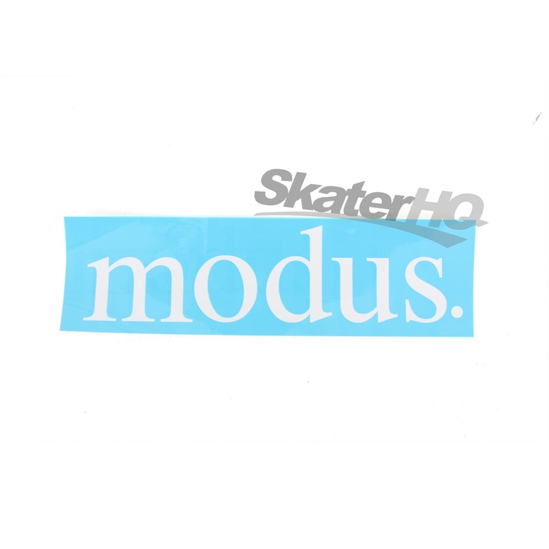 Modus Logo Ramp Sticker M - Blue
