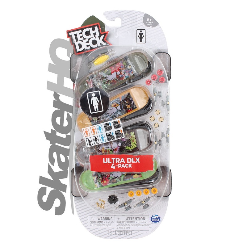 Tech Deck 4pk Ultra DLX - Girl