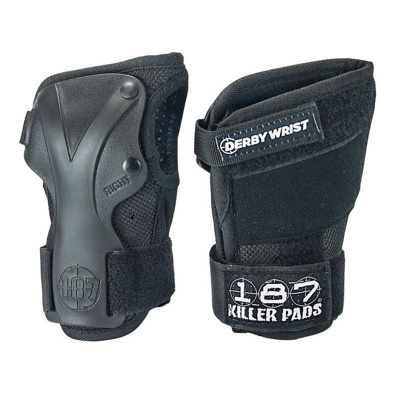 187 Derby Wrist Guard - Black