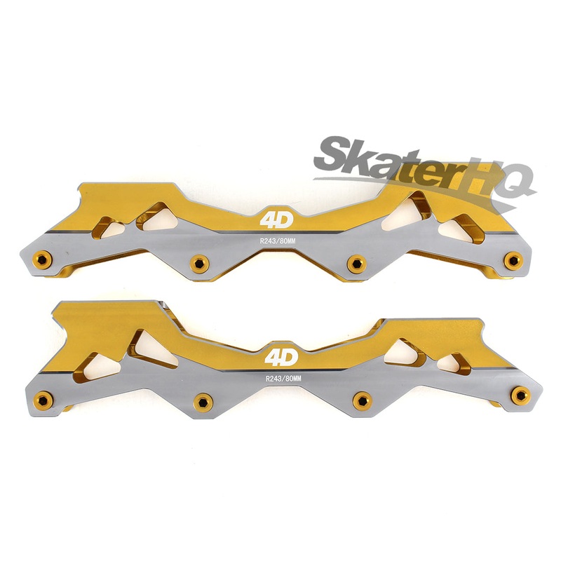 FR 4D Rockered Frame 243mm - Gold