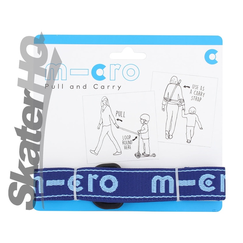 Micro Pull & Carry Strap - Blue