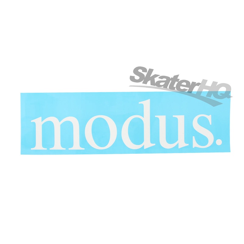 Modus Logo Ramp Sticker XL - Blue