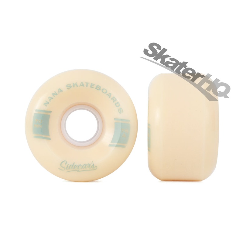 Nana Sidecars 70mm/78A 4pk - Cream
