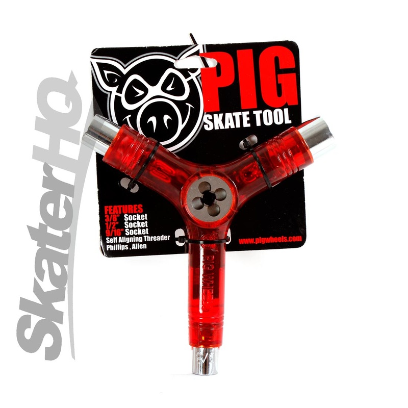 PIG Rethreading Tool - Trans Red