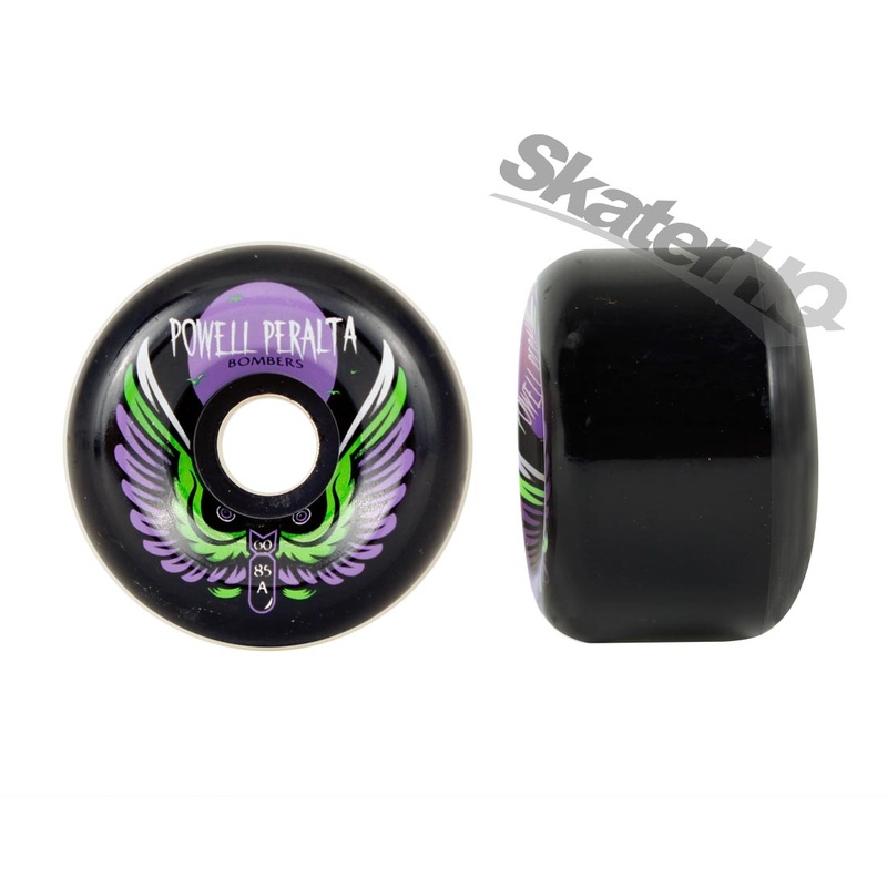 Powell Peralta Bombers III 60mm 85a - Black