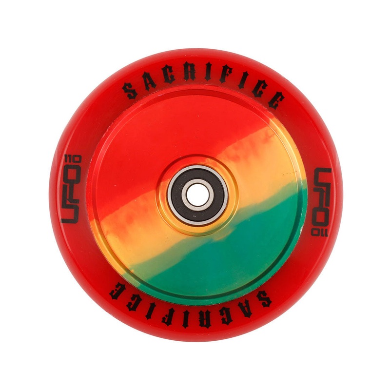 Sacrifice UFO 110mm Wheel - Red/Jamaica