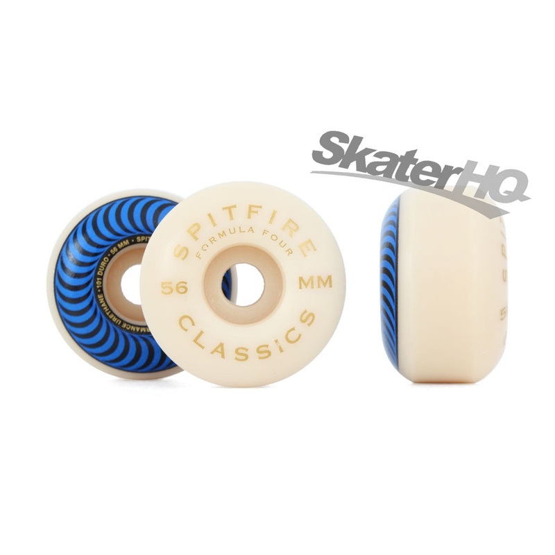 Spitfire Form Four 56mm 101A Classic Swirl - Blue