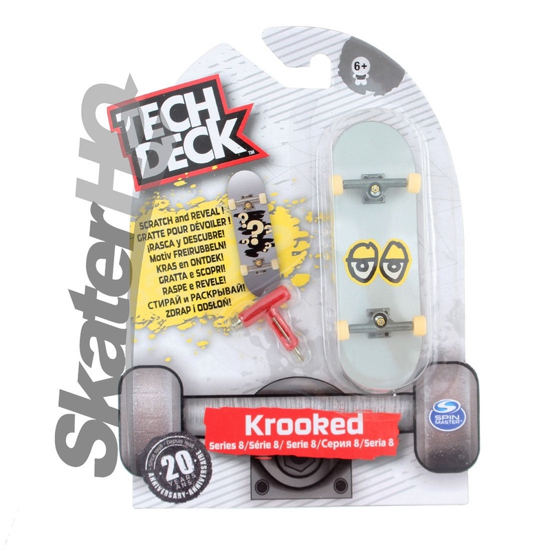 Tech Deck S8 - Krooked - Scratch Reveal