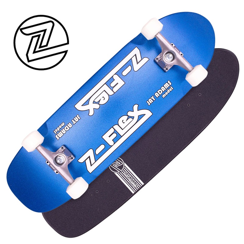Z-Flex Metal Flake 32 Jay Adams Pool Complete - Blue