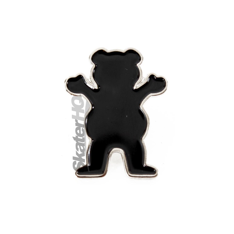 Diamond Grizzly Pin - Black