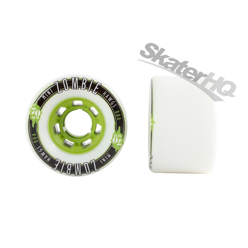HAWGS Mini Zombie 70mm/80A - White/Green