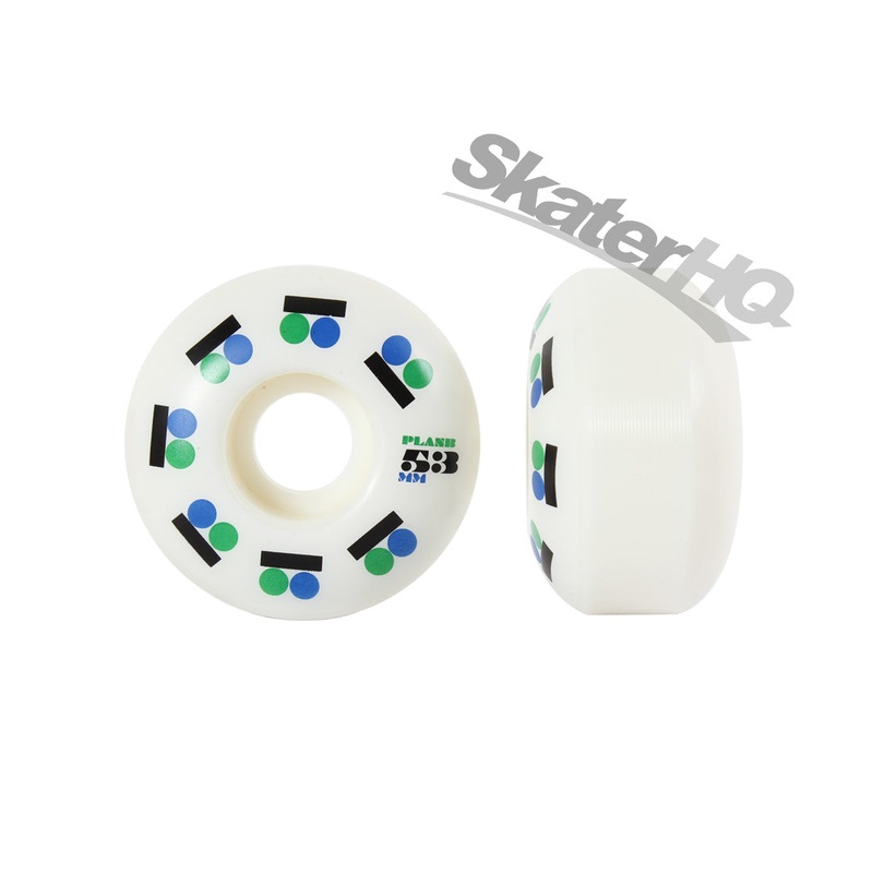 Plan B Iconic 53mm - White